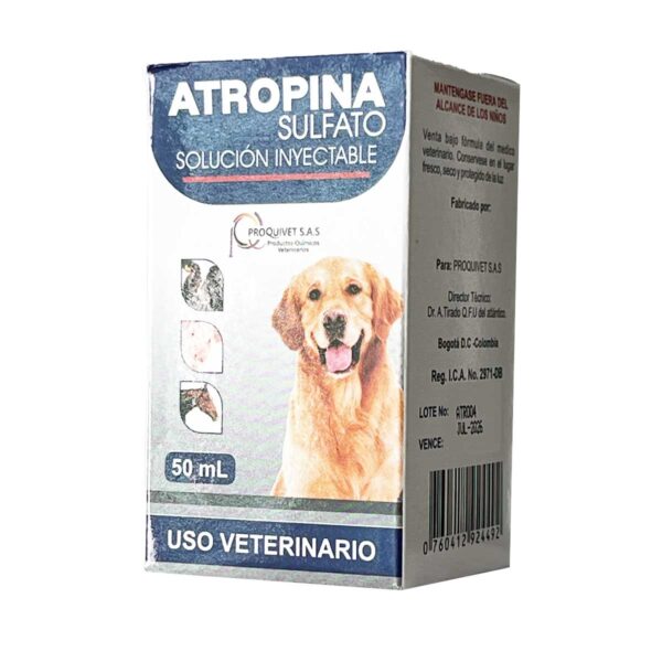 ATROPINA  | 50ml | SULFATO SOLUCIÓN INYECTABLE