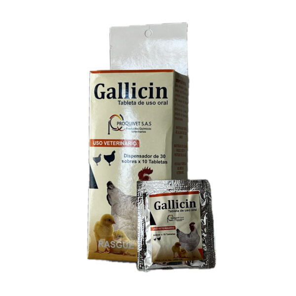 GALLICIN DISPENSADOR 30 SOBRE X 10 TABLETAS